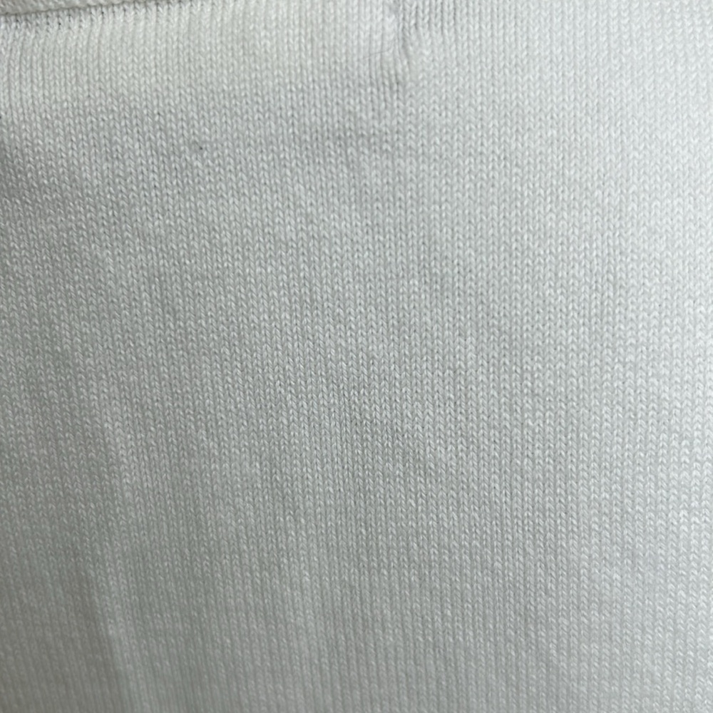 LIZ CLAIBORNE WHITE SLEEVELESS TANK TOP BLOUSE - Picture 7 of 11